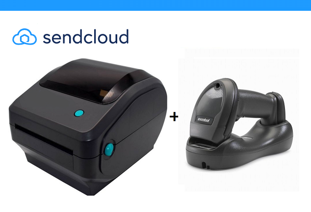 Kies hier het aantal verzendlabels / EL-1180 Labelprinter met USB=Wifi - € 120,- / Zebra LI4278 draadloos met Cradle - € 185,-