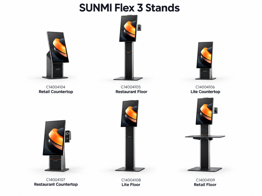 Sunmi Flex 3 Stands