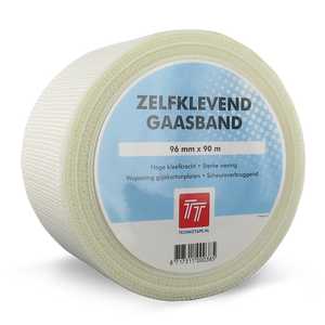 Technotape Gaasband 96 mm x 90 m - Zelfklevend en Scheuroverbruggend