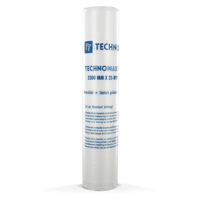 Technotape TechnoMask 3300 mm - Statische Maskeerfolie