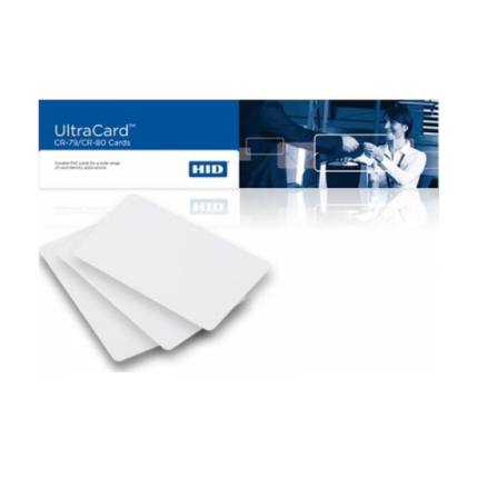 Ultracard PVC Card Wit CR 80 dun (0,1)