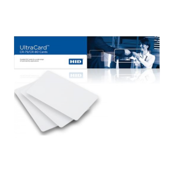 Ultracard PVC Card Wit CR 80 dun (0,1)