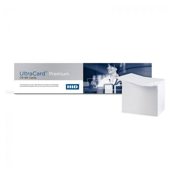 Ultracard PVC Card Wit extra dun CR80