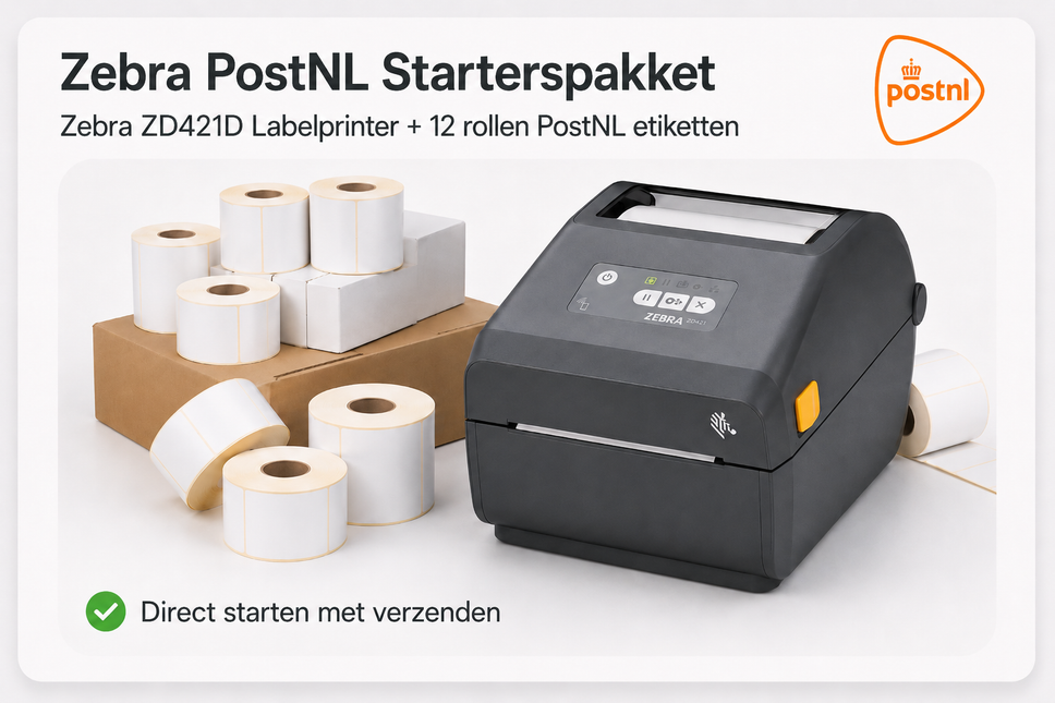 Zebra PostNL Starterspakket  ZD421D