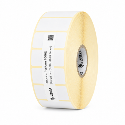 Zebra Z-Perform 1000D 38x25mm