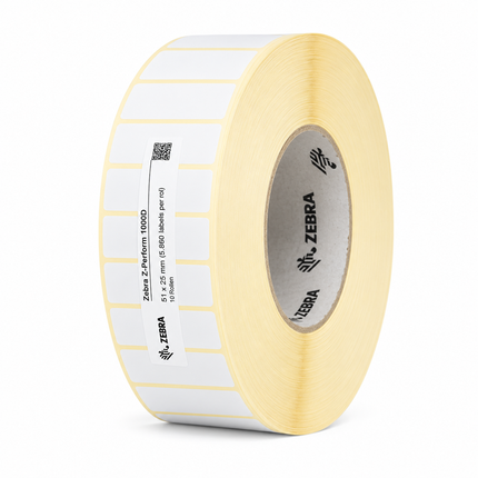 Zebra Z-Perform 1000D 51x25mm