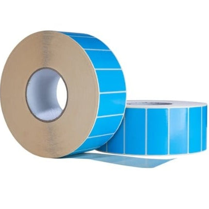 Zebra Z-perform 1000D label blauw (3006308 T) 70 x 32 mm, 4500 etiketten per rol, 76 mm kern