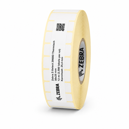 Zebra Z-Select 2000D Removable 38x25mm