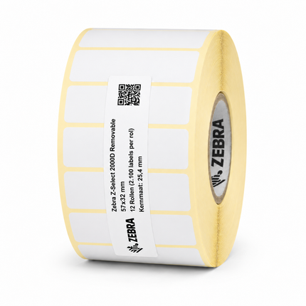 Zebra Z-Select 2000D Removable 57x32mm