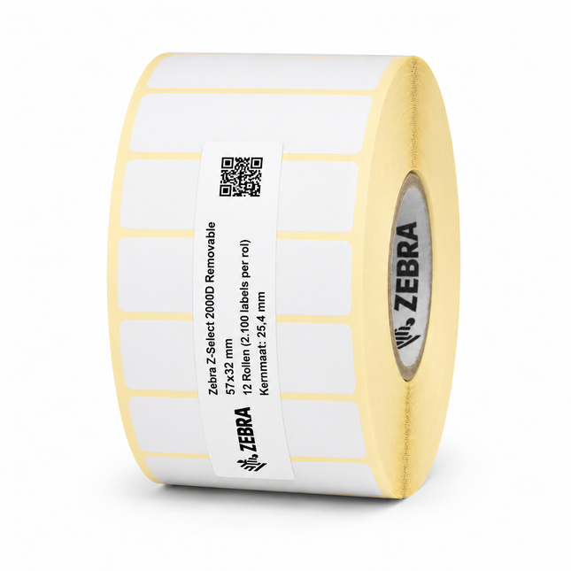 Zebra Z-Select 2000D Removable 57x32mm