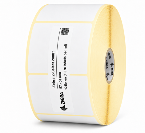 Zebra Z-Select 2000T 57x51mm