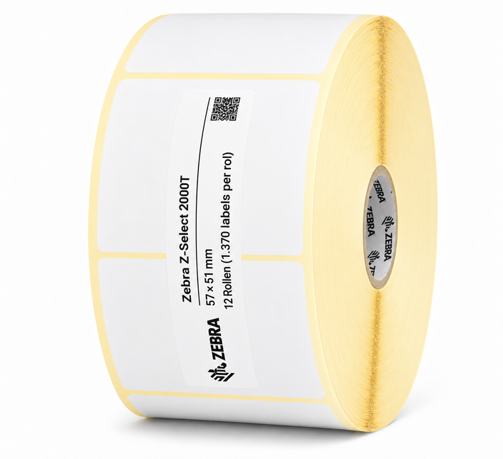 Zebra Z-Select 2000T 57x51mm