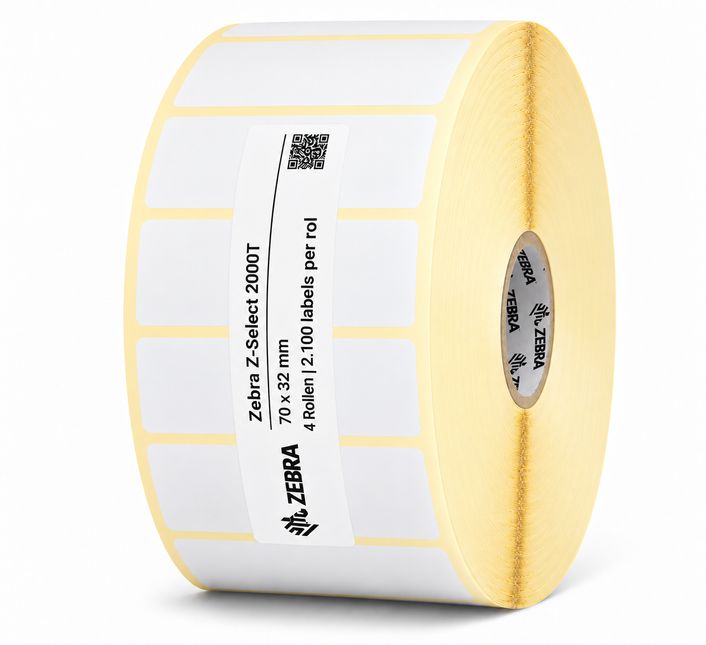 Zebra Z-Select 2000T 70x32mm