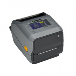 Zebra ZD621R, 8 dots/mm (203 dpi), peeler, disp. (kleur), RTC, RFID, USB, USB Host, RS232, BT, Ethernet, WLAN, grijs
