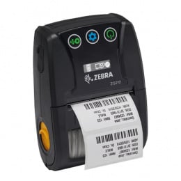 Zebra ZQ210, 8 dots/mm (203 dpi), linerless, CPCL, USB, BT (iOS), zwart
